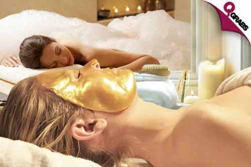 For QR89 Receive a Gold Facial OR for QR120 Enjoy a Royal Moroccan Bath with Blow Dry and Jacuzzi Time! (QR200/QR650 Value)